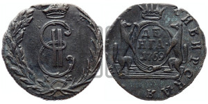 Денга 1769 года КМ (для Сибири)