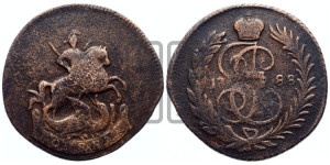 1 копейка 1788 года (ММ или без букв, Красный  монетный двор)