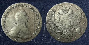 1 рубль 1762