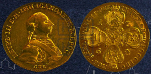 10 рублей 1762