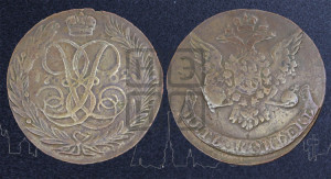 5 копеек 1762 года (без букв)
