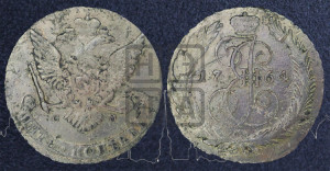 5 копеек 1764 года СМ (СМ, Сестрорецкий монетный двор)