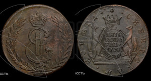 5 копеек 1778 года КМ (для Сибири)