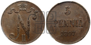 5 пенни 1897 года
