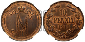 10 пенни 1911 года