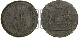 5 копеек 1767 года КМ (для Сибири)