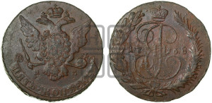 5 копеек 1768 года ММ (ММ, Красный  монетный двор)