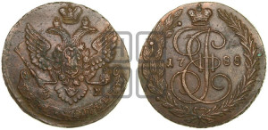 5 копеек 1788 года ЕМ (ЕМ, Екатеринбургский монетный двор)