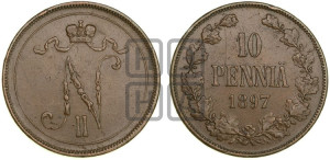 10 пенни 1897 года