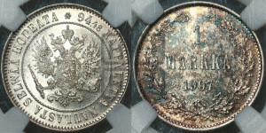1 марка 1907 года L