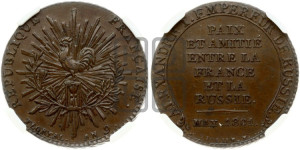 2 франка 1801 года