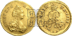 Полтина 1777 года (для дворцового обихода)