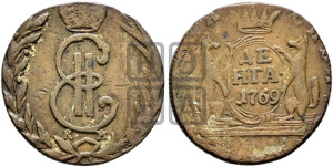 Денга 1769 года КМ (для Сибири)