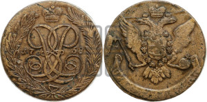 5 копеек 1758 года (без букв)