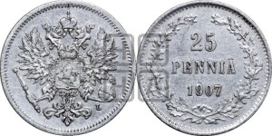 25 пенни 1907 года L