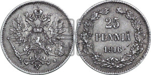 25 пенни 1916 года S