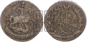 2 копейки 1791 года ЕМ (ЕМ, Екатеринбургский монетный двор)