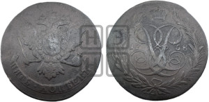 5 копеек 1758 года (без букв)