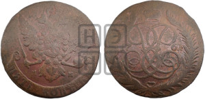 5 копеек 1761 года ММ (ММ)