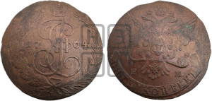 5 копеек 1764 года ЕМ (ЕМ, Екатеринбургский монетный двор)