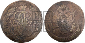 5 копеек 1778 года ЕМ (ЕМ, Екатеринбургский монетный двор)