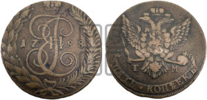 5 копеек 1788 года ТМ (ТМ, Таврический монетный двор)