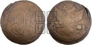 5 копеек 1788 года ММ (ММ, Красный  монетный двор)