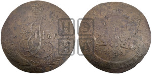 5 копеек 1788 года СПМ (СПМ, Санкт-Петербургский монетный двор)