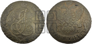5 копеек 1796 года АМ (АМ, Аннинский монетный двор)