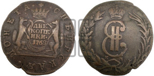 2 копейки 1768 года КМ (для Сибири)