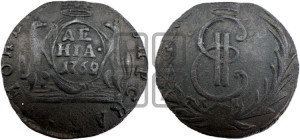 Денга 1769 года КМ (для Сибири)