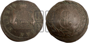 2 копейки 1770 года КМ (для Сибири)