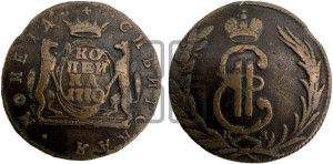 1 копейка 1770 года КМ (для Сибири)