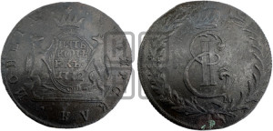 5 копеек 1772 года КМ (для Сибири)