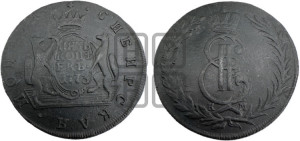 5 копеек 1773 года КМ (для Сибири)