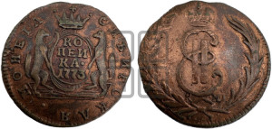 1 копейка 1773 года КМ (для Сибири)