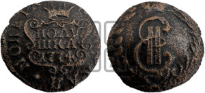 Полушка 1774 года КМ (для Сибири)