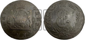 2 копейки 1776 года КМ (для Сибири)