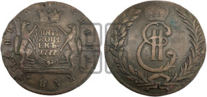 5 копеек 1777 года КМ (для Сибири)