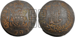 2 копейки 1777 года КМ (для Сибири)