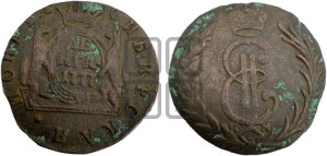 Денга 1777 года КМ (для Сибири)