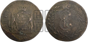 2 копейки 1778 года КМ (для Сибири)