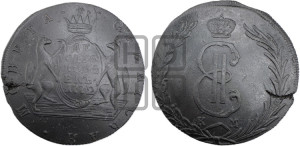 10 копеек 1772 года КМ (для Сибири)