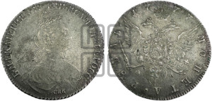 1 рубль 1777 года СПБ/ѲЛ (новый тип)