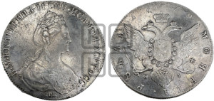 1 рубль 1779 года СПБ/ѲЛ (новый тип)