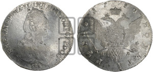 1 рубль 1782 года СПБ/ИЗ (новый тип)
