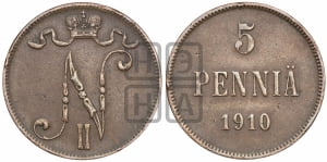 5 пенни 1910 года