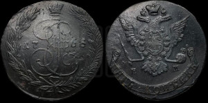5 копеек 1768 года ЕМ (ЕМ, Екатеринбургский монетный двор)