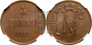 5 пенни 1915 года