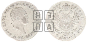 1 злотый 1818 года IВ